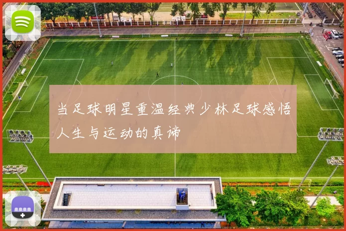 当足球明星重温经典少林足球感悟人生与运动的真谛