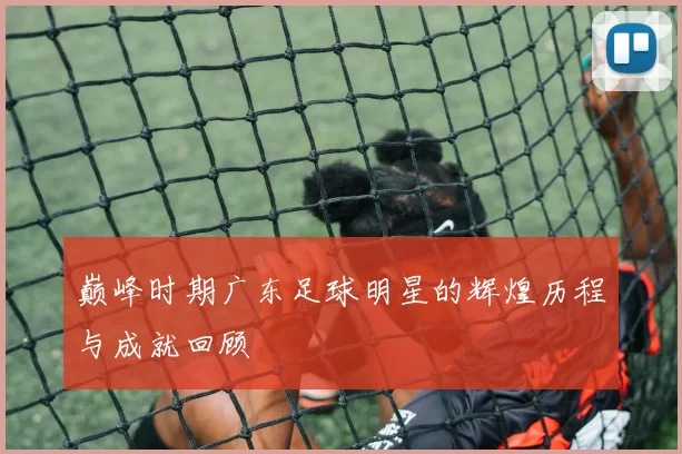 巅峰时期广东足球明星的辉煌历程与成就回顾